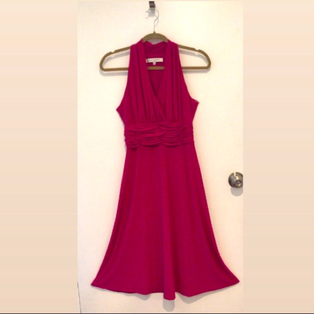 Evan Picone Halter Dress.